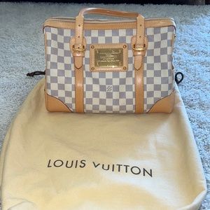 Louis Vuitton Damier Azur Berkeley Handbag